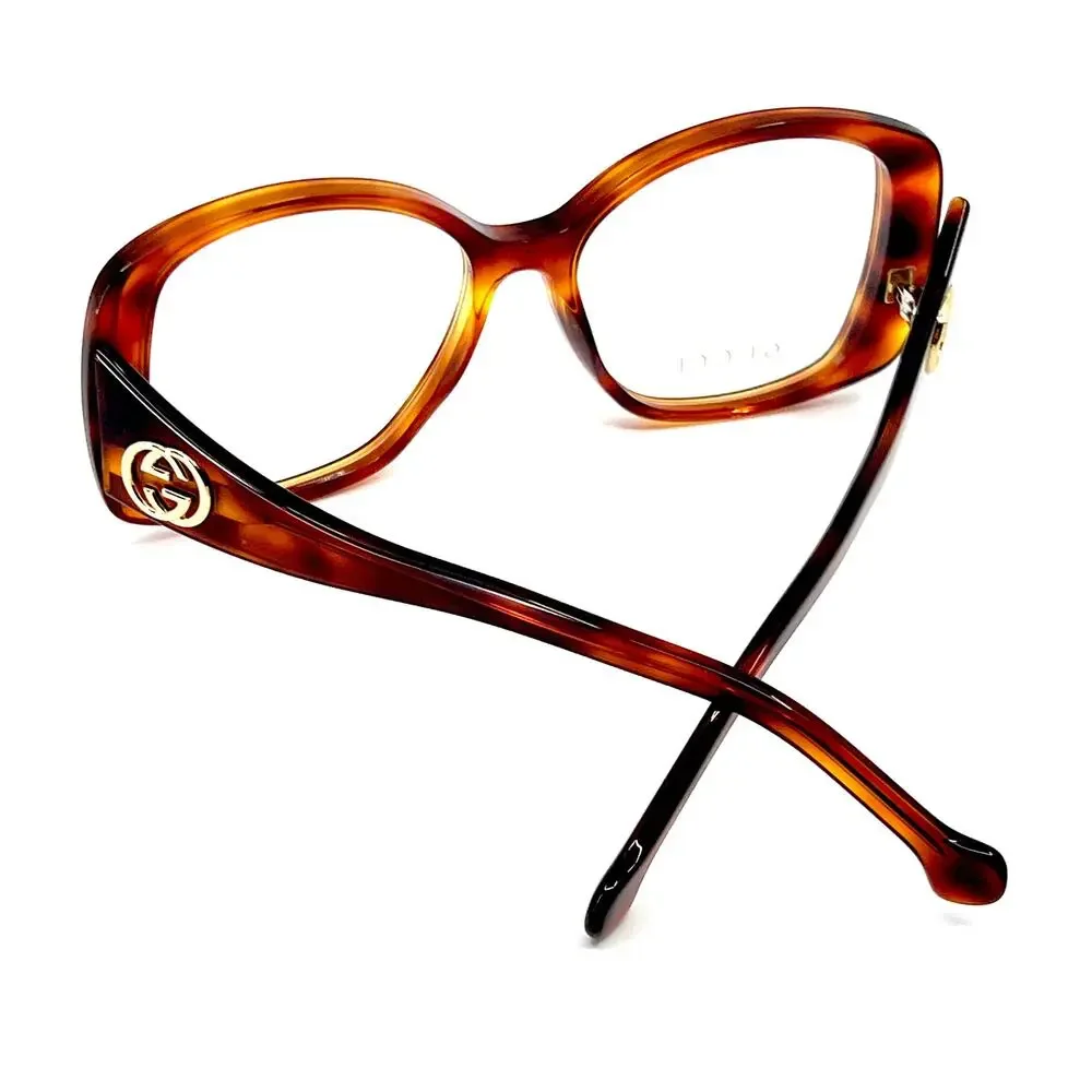 New! GUCCI Eyeglasses GG1236O 002, Authentic